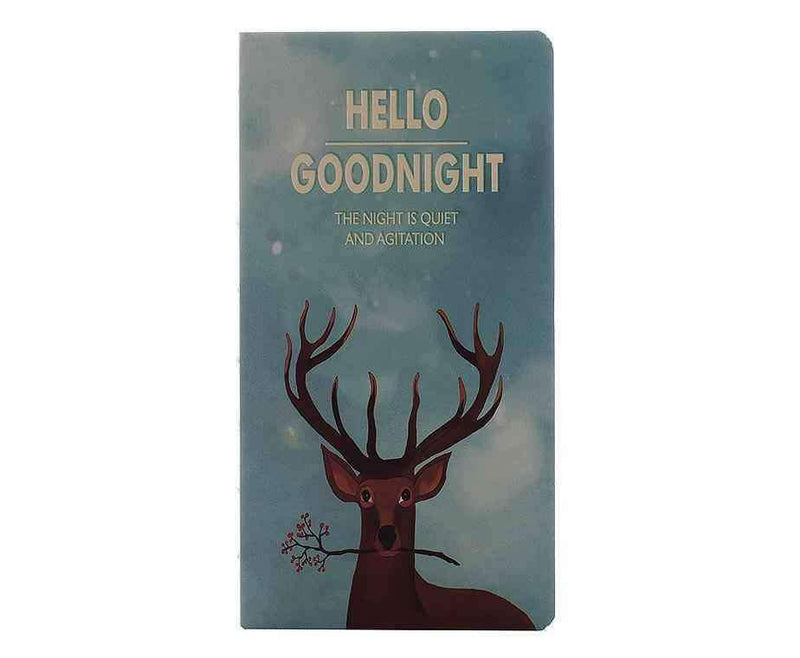 Hello Goodnight Geyikli Defter Bonvagon