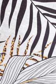 Herbal Dijital Baskılı Halı, Kaymaz Taban, Yıkanabilir Bonvagon