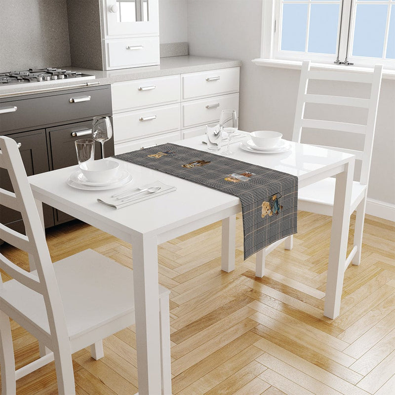 Hey Teddy İnce Keten Runner 140x45cm Bonvagon