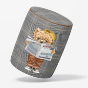 Hey Teddy Reading Puf Bonvagon