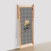 Hey Teddy Resting Katlanabilir Şezlong Katlanır Ahşap Lounge Chair - Kahve İçen Bonvagon