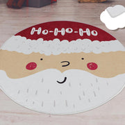 Ho Ho Ho Dijital Baskılı Halı, Kaymaz Taban, Yıkanabilir Bonvagon