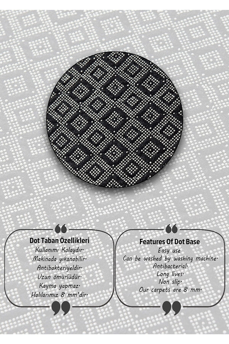 Hodja Feather Dijital Baskılı 2li Banyo Halısı Takımı Kaymaz Taban Yıkanabilir Bonvagon