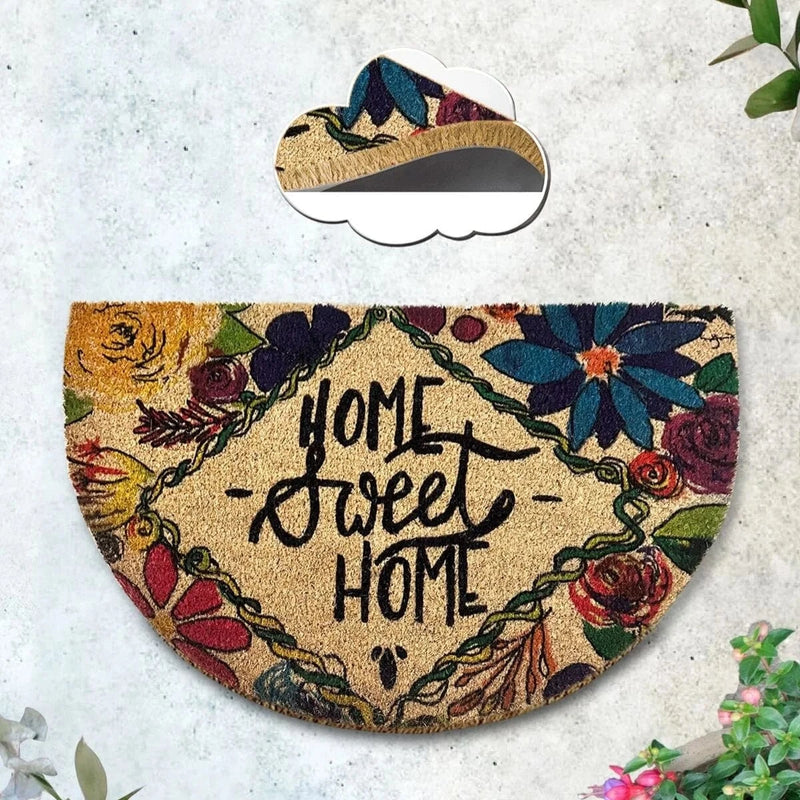 Home Colors  45x75cm Doğal Koko Hindistan Cevizi Kapı Önü Paspas Bonvagon