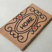 Home Doğal Koko Hindistan Cevizi Kapı Önü Paspas 60x40cm Bonvagon