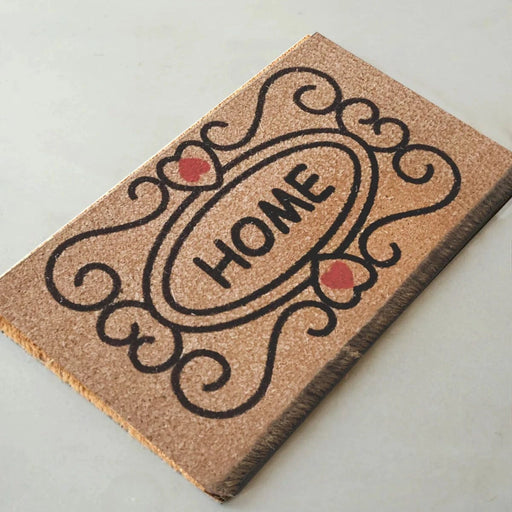 Home Doğal Koko Hindistan Cevizi Kapı Önü Paspas 60x40cm Bonvagon