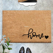 Home Icon Doğal Koko Hindistan Cevizi Kapı Önü Paspas 60x40cm Bonvagon