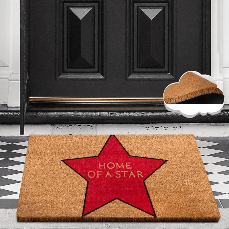Home of A Star Doğal Koko Hindistan Cevizi Kapı Önü Paspas 60x40cm
