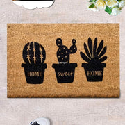 Home Sweet Home Cereus Doğal Koko Hindistan Cevizi Kapı Önü Paspas 60x40cm Bonvagon