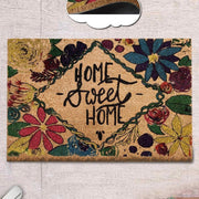 Home Sweet Home Topiary Doğal Koko Hindistan Cevizi Kapı Önü Paspas 60x40cm Bonvagon