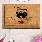 Hug Pug Doğal Koko Hindistan Cevizi Kapı Önü Paspas 60x40cm