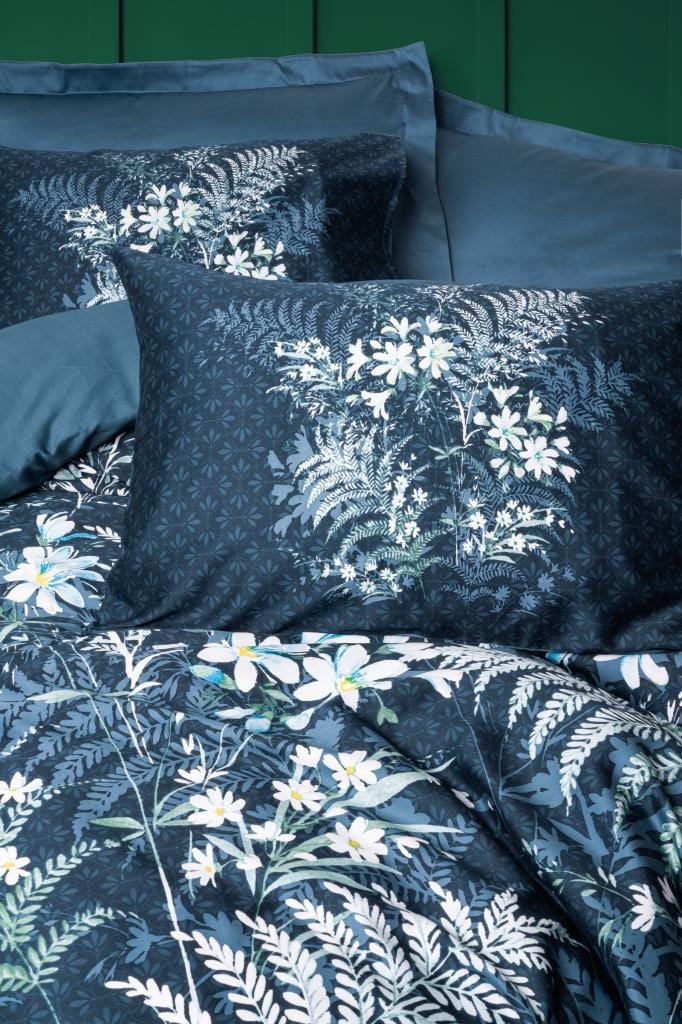 Imvelo Petrol Saten Nevresim Takımı çift Kişilik Bonvagon