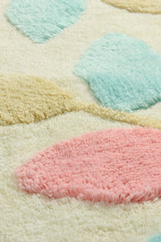 Innovia Renkli 2li Set Banyo Halısı, Kaymaz Taban, Yıkanabilir Bonvagon