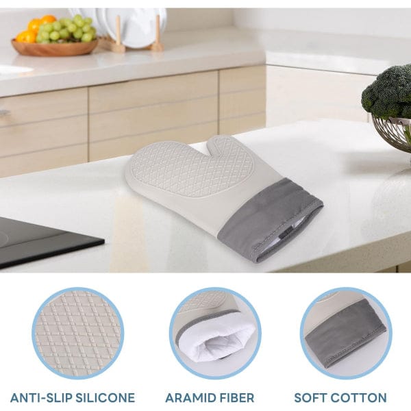 Isıya Dayanıklı Silikon Fırın Eldiveni Bonvagon