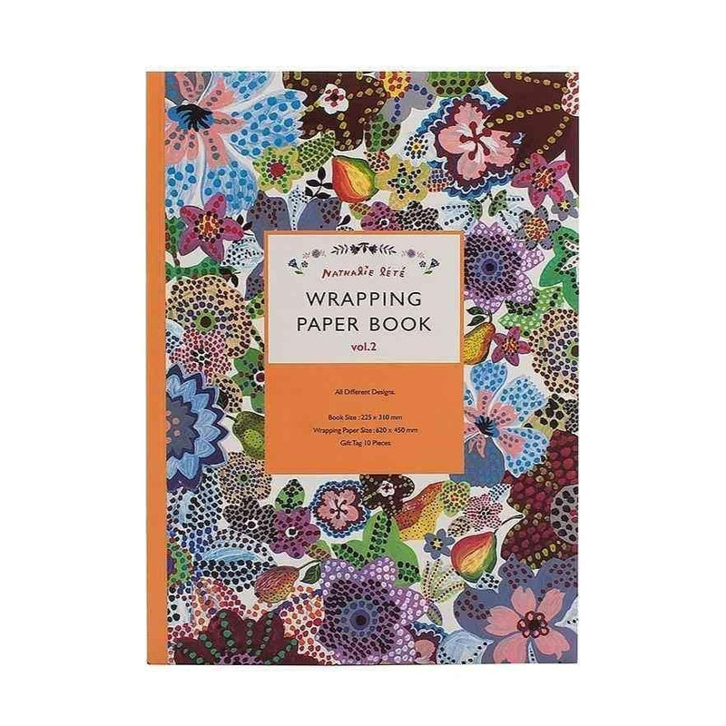 İskandinav Stili 10 Adet Hediye Paket Kağıdı Defteri Bonvagon