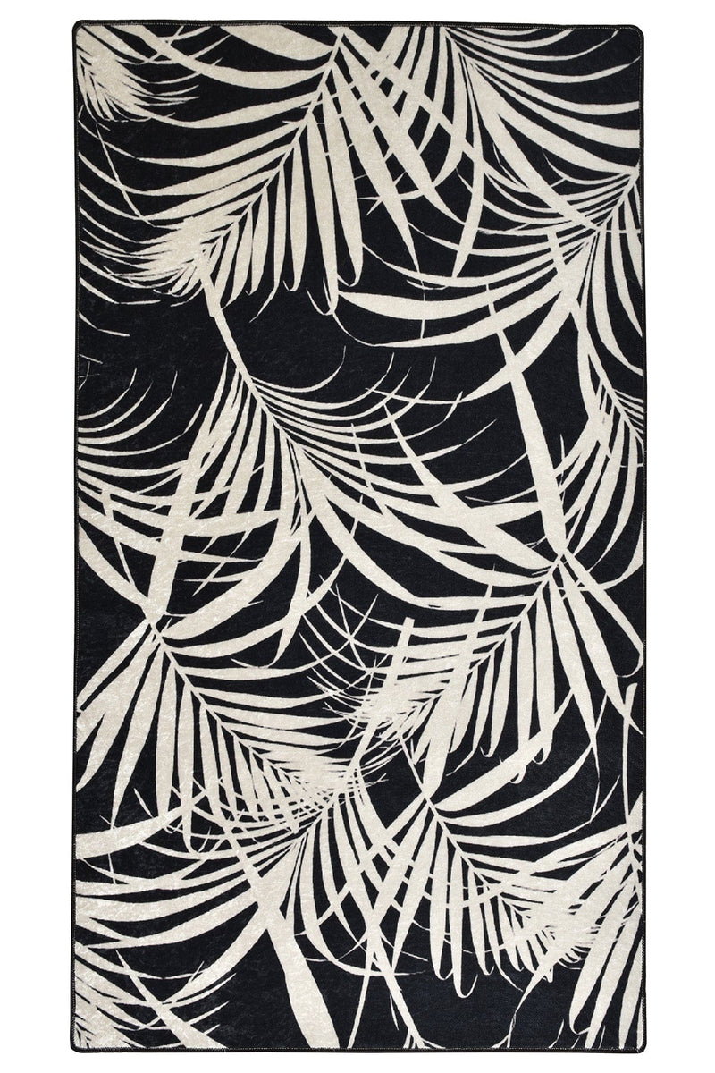 Julia Dijital Baskılı Halı, Kaymaz Taban, Yıkanabilir Bonvagon