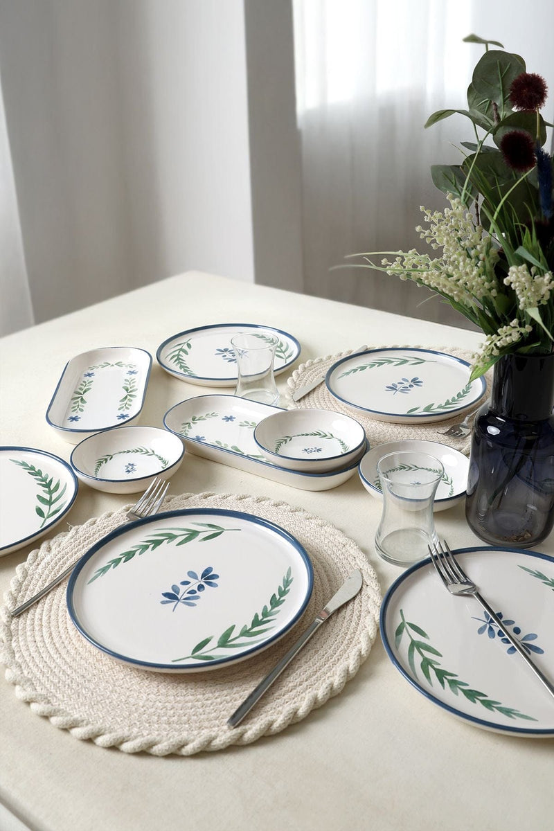 Kahvaltı Takımı 12 Parça Daphne 6 Kişilik Set