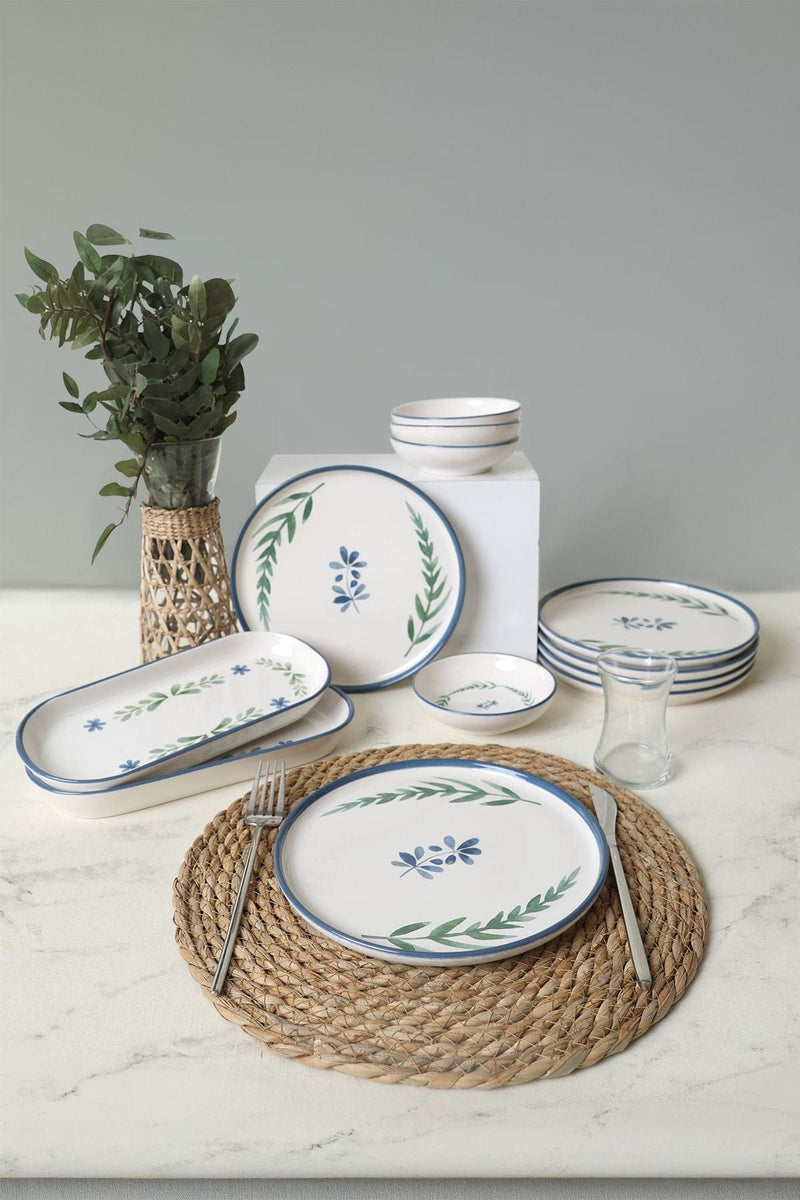Kahvaltı Takımı 12 Parça Daphne 6 Kişilik Set