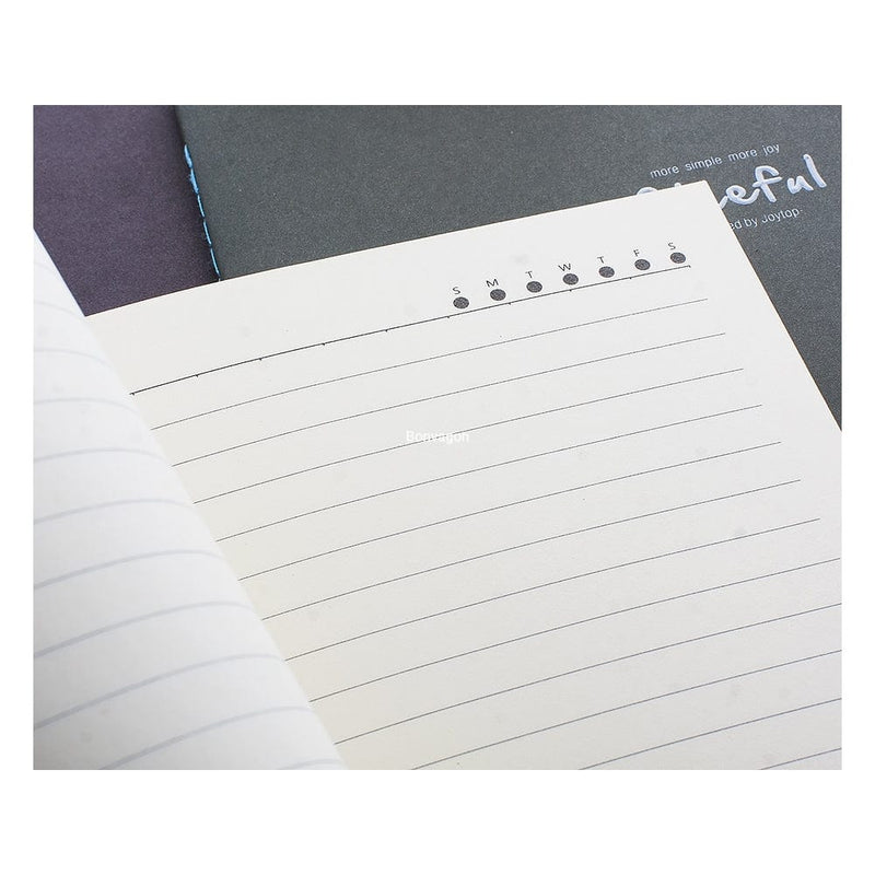 Kahverengi B5 Çizgili Defter Bonvagon