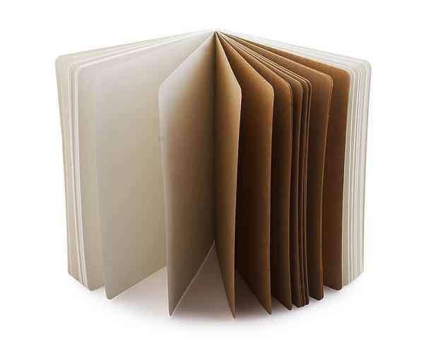 Kahverengi Çiçekli Sert Kapaklı Defter Bonvagon