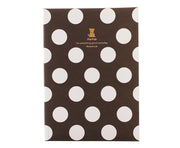 Kahverengi Puantiyeli B5 Çizgili Defter Bonvagon