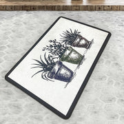 Kakule Dijital Banyo Halısı, Kaymaz Taban, Yıkanabilir Bonvagon