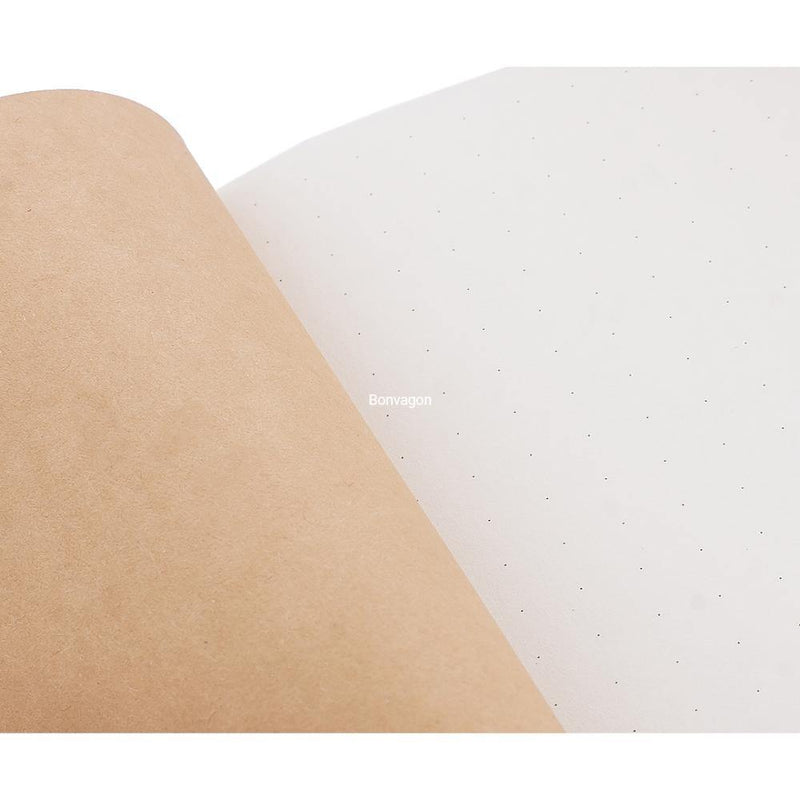 Kalın Kapaklı Çiçekli Defter Siyah 108x148mm Bonvagon