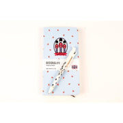 Kalın Kapaklı İngiliz Asker Defter 178x96mm Bonvagon