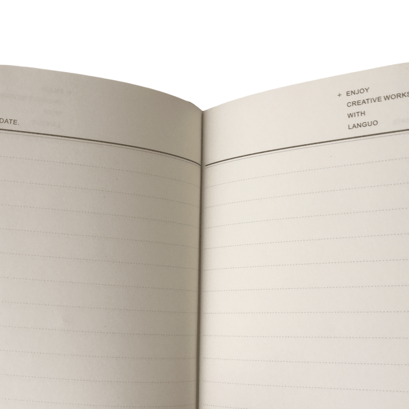 Kalın Kapaklı İngiliz Asker Defter 178x96mm Bonvagon