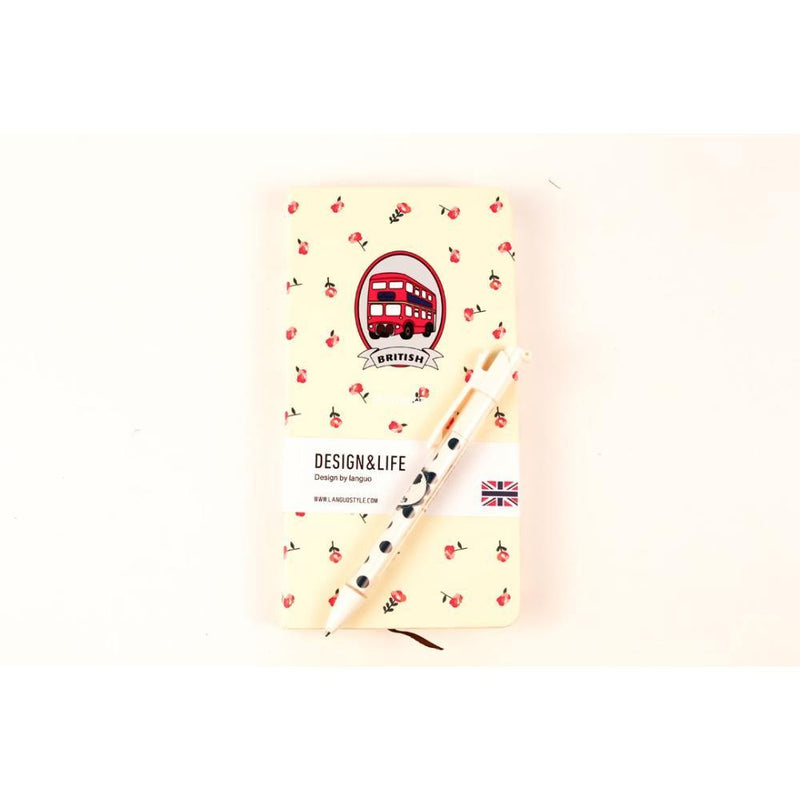 Kalın Kapaklı Londra Bus Defter 178x96mm Bonvagon