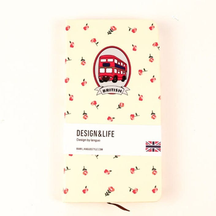 Kalın Kapaklı Londra Bus Defter 178x96mm Bonvagon