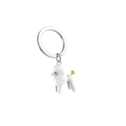 Kaniş Köpek Anahtarlık Çelik Halkalı  Bonvagon Metalmorphose