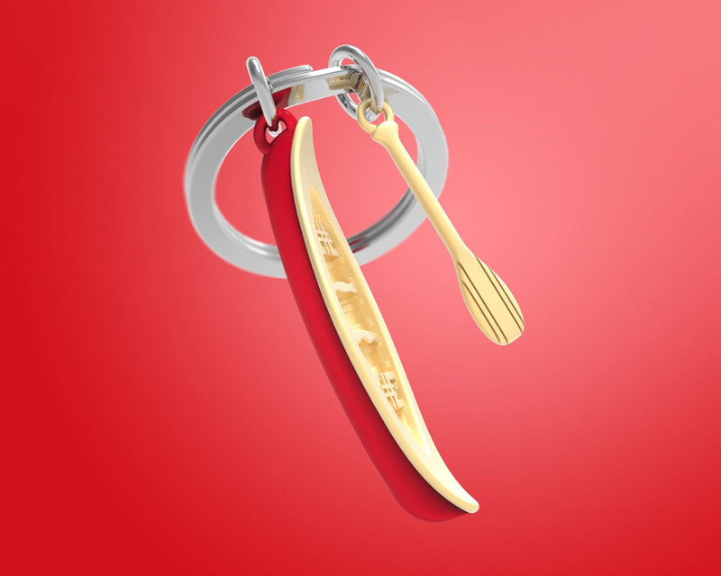 Kano ve Kürek Anahtarlık Seti Çelik Halkalı  Bonvagon Metalmorphose