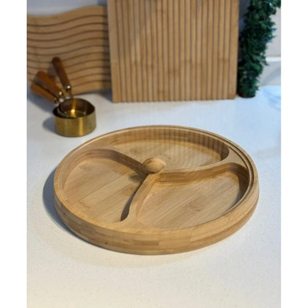 Kapaklı 3 Bölmeli Çerezlik Bonvagon