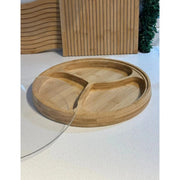 Kapaklı 3 Bölmeli Çerezlik Bonvagon