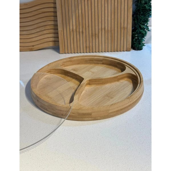 Kapaklı 3 Bölmeli Çerezlik Bonvagon