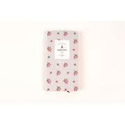 Kapaklı Beyaz Çiçekli Defter 178x96mm Bonvagon