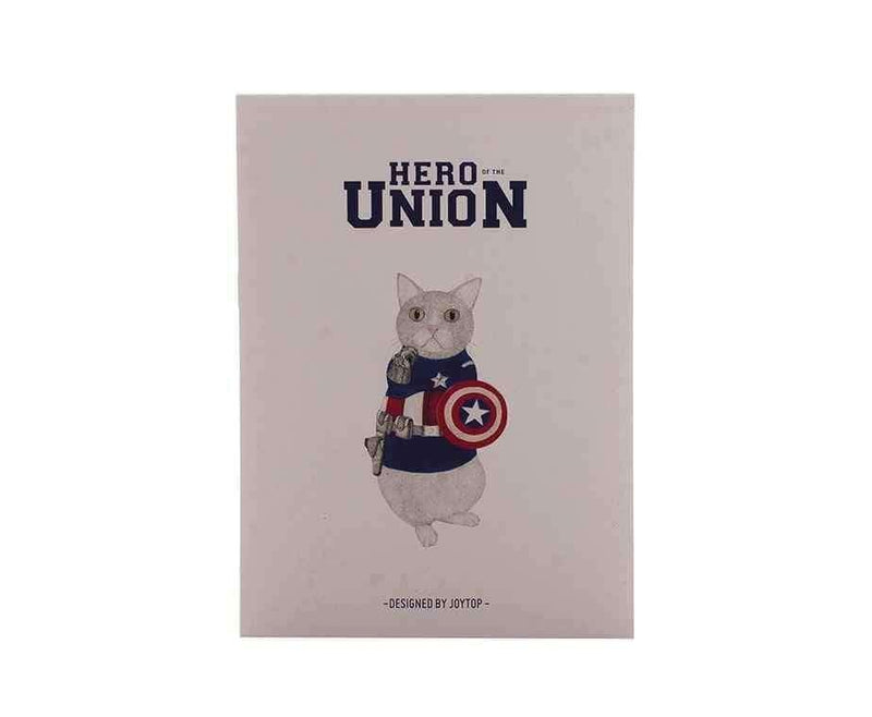 Kaptan Amerika Kedili A5 Defter Bonvagon