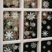 Kar Taneleri Sticker Seti 42 Adet Yılbaşı Temalı Tüm Yüzeylere Uygun Bonvagon