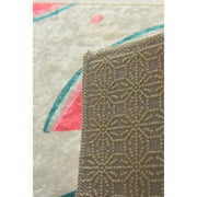 Karpuz 40x60cm Dijital Baskılı Banyo Halısı, Kaymaz Taban, Yıkanabilir Bonvagon