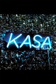 Kasa Yazılı Neon LED Aydınlatma Işıklı Tablo Duvar Dekorasyon