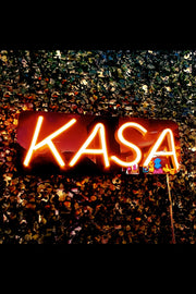 Kasa Yazılı Neon LED Aydınlatma Işıklı Tablo Duvar Dekorasyon