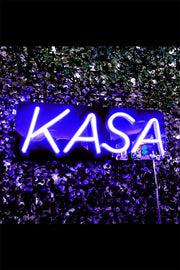 Kasa Yazılı Neon LED Aydınlatma Işıklı Tablo Duvar Dekorasyon