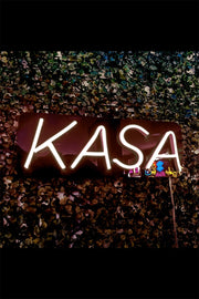 Kasa Yazılı Neon Led Işıklı Tablo Duvar Dekorasyon Bonvagon