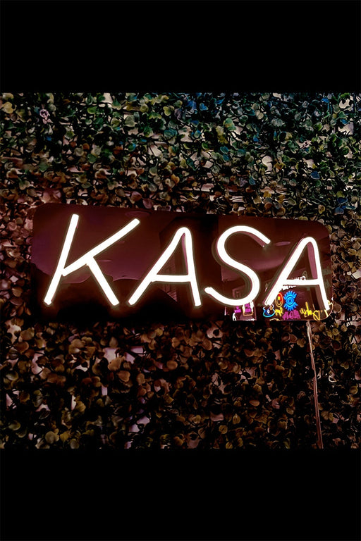 Kasa Yazılı Neon Led Işıklı Tablo Duvar Dekorasyon Bonvagon