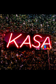 Kasa Yazılı Neon Led Işıklı Tablo Duvar Dekorasyon Bonvagon