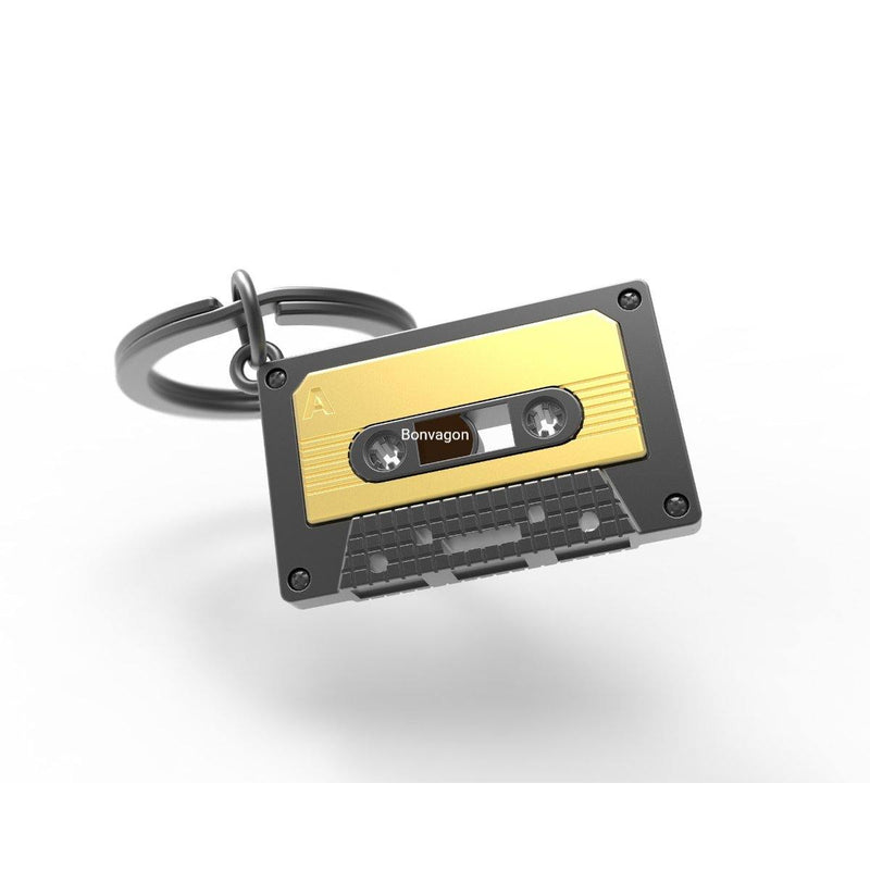 Kaset Anahtarlık Çelik Halkalı