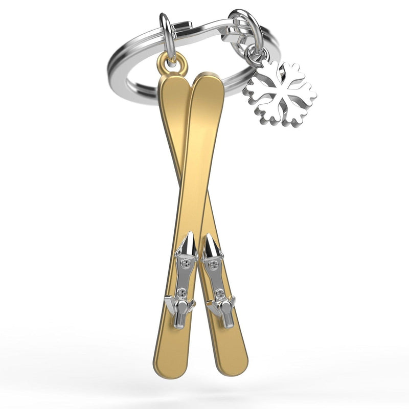 Kayak Takımları ve Kar Tanesi Çelik Halkalı Anahtarlık  Bonvagon Metalmorphose