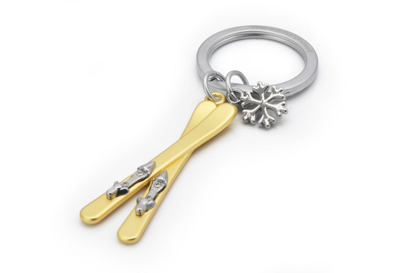 Kayak Takımları ve Kar Tanesi Çelik Halkalı Anahtarlık  Bonvagon Metalmorphose