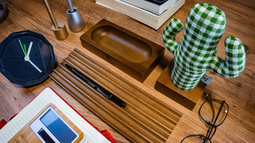 KAYIGO Woody Üçlü Ofis Seti Açık Kahverengi Bonvagon